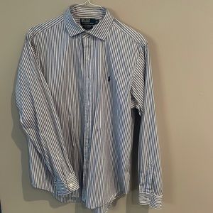 Polo by Ralph Lauren Men’s Large striped Dress shirt